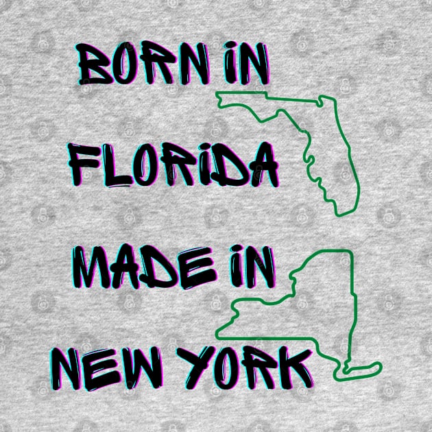 Born in Fl but made in NY by Lili's Designs